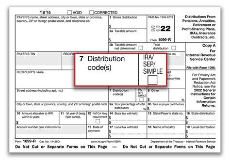 1099 r box 7 distribution code 1|irs 1099 box 7 codes.